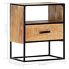 Stella Homewares Nightstand 40x30x50 cm Solid Mango Wood