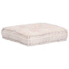 Stella Homewares Single Modular Pouffe Beige Fabric