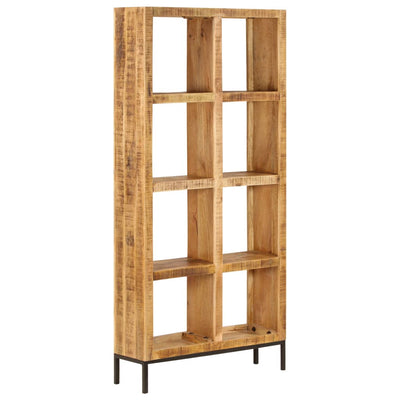 Stella Homewares Bookshelf 80x25x175 cm Solid Mango Wood