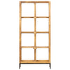 Stella Homewares Bookshelf 80x25x175 cm Solid Mango Wood