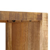 Stella Homewares Bookshelf 80x25x175 cm Solid Mango Wood