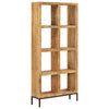 Stella Homewares Bookshelf 80x25x175 cm Solid Mango Wood
