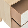 Stella Homewares Bedside Cabinet with 2 Drawers 40x30x49.5 cm Solid Pinewood