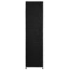 Stella Homewares Wardrobe with 4 Compartments Black 175x45x170 cm