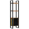 Stella Homewares Bookshelf 45x30x171 cm Solid Reclaimed Wood