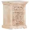 Stella Homewares Bedside Cabinet 40x30x50 cm Solid Mango Wood