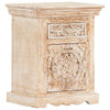 Stella Homewares Bedside Cabinet 40x30x50 cm Solid Mango Wood