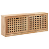 Stella Homewares Shoe Storage Bench 94x20x38 cm Solid Walnut Wood
