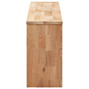 Stella Homewares Shoe Storage Bench 94x20x38 cm Solid Walnut Wood