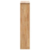 Stella Homewares Shoe Storage Cabinet 55x20x104 cm Solid Walnut Wood