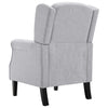 Stella Homewares Armchair Light Grey Fabric