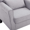 Stella Homewares Armchair Light Grey Fabric