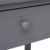 Stella Homewares Nightstands 2 pcs Grey 40x29x42 cm Paulownia Wood