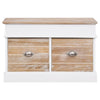 Stella Homewares Hall Bench 70x35x45 cm Paulownia Wood