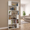 Stella Homewares Book Cabinet/Room Divider White 80x24x192 cm Engineered Wood