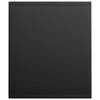 Stella Homewares Book Cabinet/TV Cabinet Black 36x30x143 cm Engineered Wood