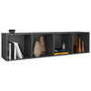 Stella Homewares Book Cabinet/TV Cabinet Grey 36x30x143 cm Engineered Wood