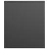 Stella Homewares Book Cabinet/TV Cabinet Grey 36x30x143 cm Engineered Wood