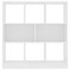 Stella Homewares Book Cabinet White 97.5x29.5x100 cm Engineered Wood