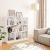 Stella Homewares Book Cabinet White 97.5x29.5x100 cm Engineered Wood