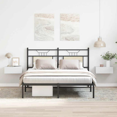 Stella Homewares Floating Nightstands 2 pcs White 40x30x15cm Engineered Wood