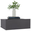 Stella Homewares Floating Nightstands 2 pcs Grey 40x30x15 cm Engineered Wood