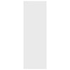 Stella Homewares Book Cabinet/Sideboard White 66x30x98 cm Engineered Wood