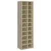 Stella Homewares Shoe Cabinet Sonoma Oak 54x34x183 cm Engineered Wood