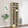 Stella Homewares Shoe Cabinet Sonoma Oak 54x34x183 cm Engineered Wood