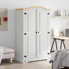 Stella Homewares Wardrobe Mexican Pine Corona Range 2 Doors White