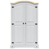 Stella Homewares Wardrobe Mexican Pine Corona Range 2 Doors White