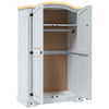 Stella Homewares Wardrobe Mexican Pine Corona Range 2 Doors White
