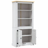 Stella Homewares Cupboard Mexican Pine Corona Range White 80x40x170 cm