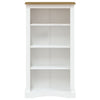Stella Homewares 4-Tier Bookcase Mexican Pine Corona Range White 80x29x150 cm