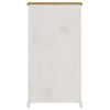 Stella Homewares 4-Tier Bookcase Mexican Pine Corona Range White 80x29x150 cm
