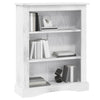 Stella Homewares 3-Tier Bookcase Mexican Pine Corona Range White 81x29x100 cm