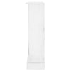 Stella Homewares 3-Tier Bookcase Mexican Pine Corona Range White 81x29x100 cm