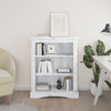 Stella Homewares 3-Tier Bookcase Mexican Pine Corona Range White 81x29x100 cm