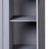 Stella Homewares 3-Door Wardrobe Grey 118x50x171.5 cm Pine Panama Range