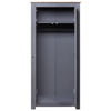 Stella Homewares Wardrobe Grey 80x50x171.5 cm Solid Pine Panama Range