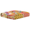 Stella Homewares Pouffe 100x100x20 cm Patchwork Fabric