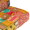 Stella Homewares Pouffe 100x100x20 cm Patchwork Fabric