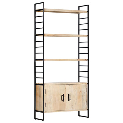 Stella Homewares 4-Tier Bookcase 80x30x180 cm Solid Mango Wood