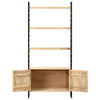 Stella Homewares 4-Tier Bookcase 80x30x180 cm Solid Mango Wood