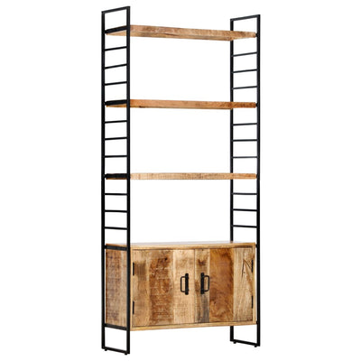 Stella Homewares 4-Tier Bookcase 80x30x180 cm Rough Mango Wood