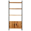 Stella Homewares 4-Tier Bookcase 80x30x180 cm Rough Mango Wood