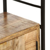 Stella Homewares 4-Tier Bookcase 80x30x180 cm Rough Mango Wood