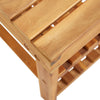 Stella Homewares Shoe Rack 70x32x46 cm Solid Acacia Wood