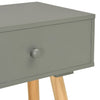 Stella Homewares Bedside Tables 2 pcs Grey Solid Pinewood