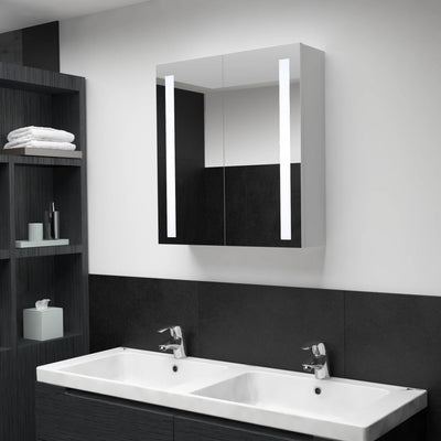 Stella Homewares LED Bathroom Mirror Cabinet 60x14x62 cm